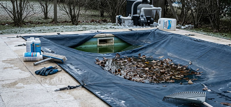 Errores comunes en el mantenimiento invernal de piscinas