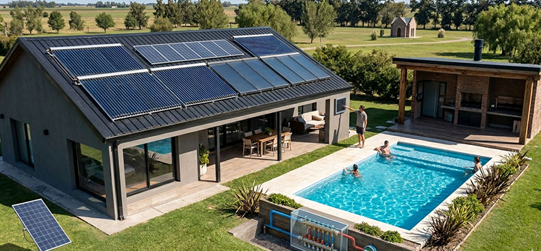 C&oacute;mo usar climatizaci&oacute;n solar antes del invierno