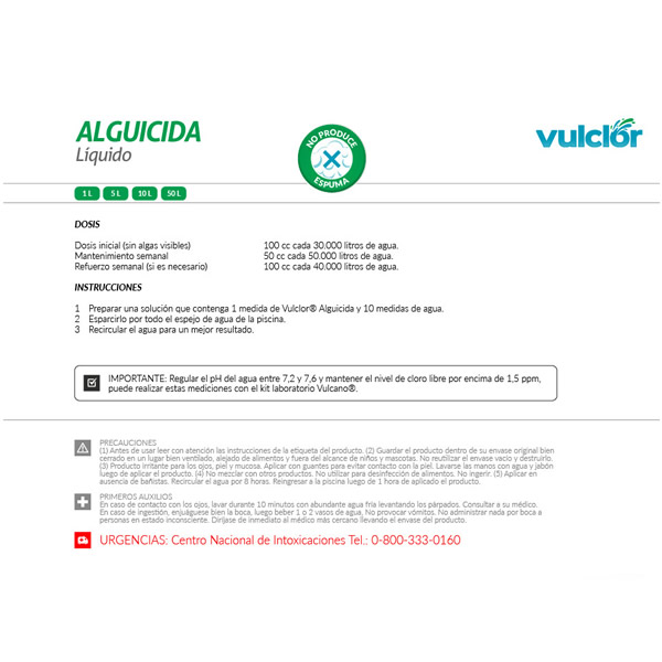 Alguicida (1 L)