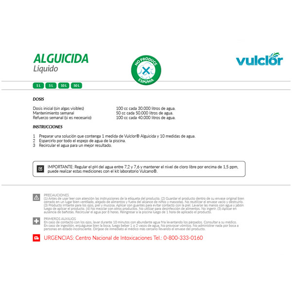 Alguicida (5 L)